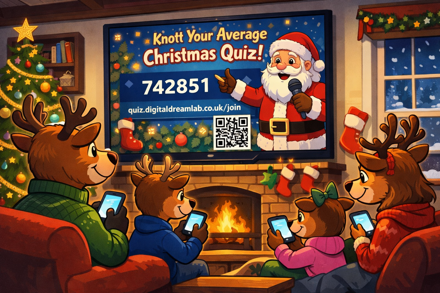 Preview of the Christmas Quiz game